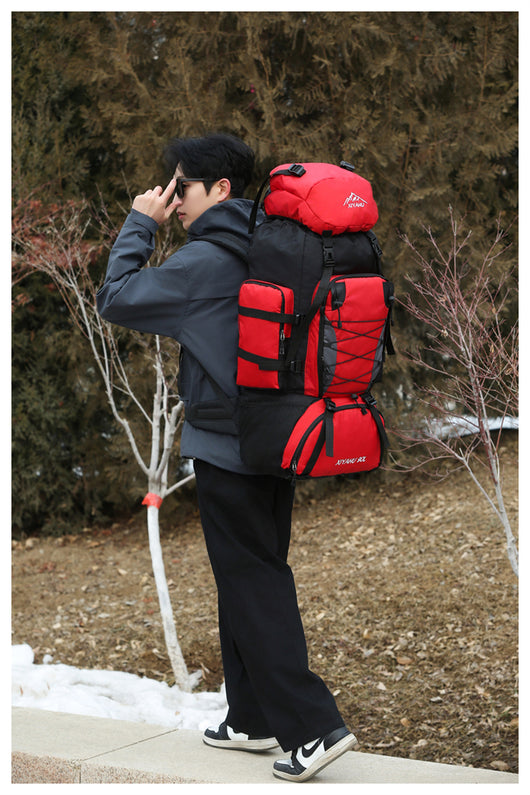 Mochila de Senderismo 90L XIYAHU - Resistente al Agua para Trekking y Camping - Image 28