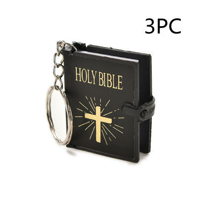 Mini Biblia Inglesa Llavero de Papel Real - Joyería Cristiana Portátil - Image 17