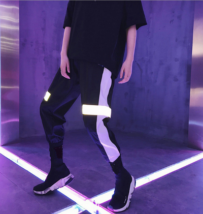 Pantalones Casuales Reflectantes para Hombre - Comodidad y Seguridad - Image 5