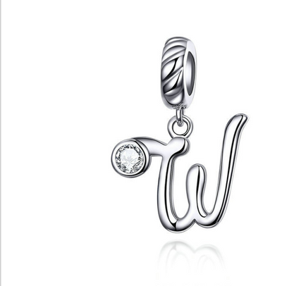 Pulsera de Plata 925 con Dijes de Letras - Joyería Coreana Personalizable - Image 29