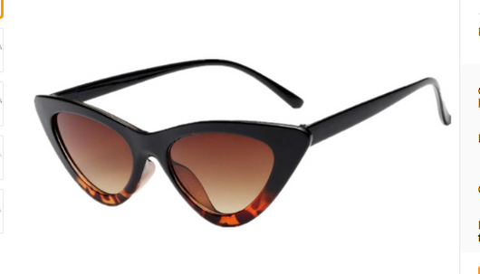 Gafas de Sol Estilo Ojo de Gato Triangular - Diseño Europeo para Parejas - Image 11