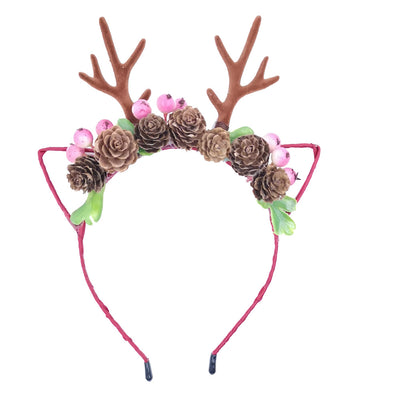 Diadema Navideña para Bebé con Astas de Reno - Image 19