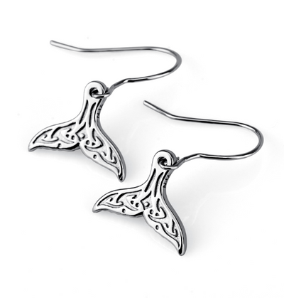 Aretes de Plata Colita de Ballena 925 - Image 2