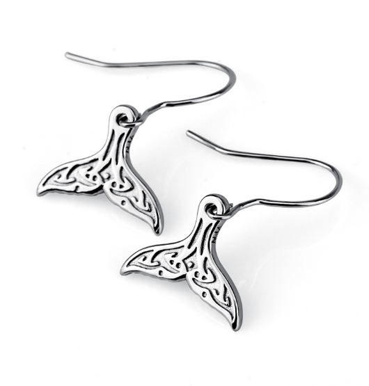 Aretes de Plata Colita de Ballena 925 - Image 2