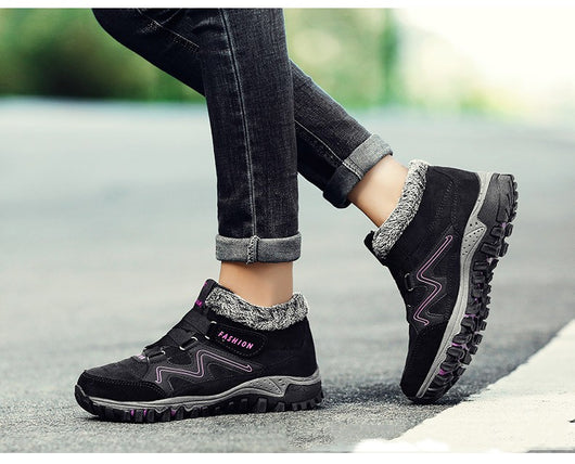 Botas de Nieve Impermeables para Hombre y Mujer Talla Grande - Calidez y Agarre Antideslizante - Image 4