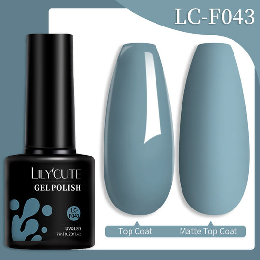 Set de Pegamento para Uñas con Brillo de Color Sólido - Image 78