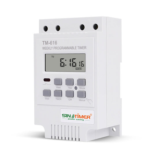 Relé Temporizador Programable para Alumbrado Público