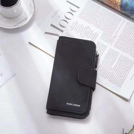 Cartera Larga Coreana de Diseño Moderno - Image 12