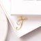 Words love necklace Golden T