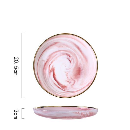 Plato de Cenar Mármol Rosa Phnom Penh - Image 25