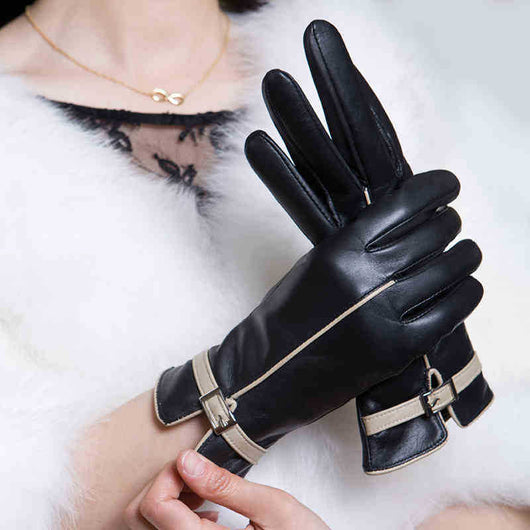Guantes de Cuero para Mujer