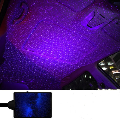 Proyector de Luces Estrelladas USB - Iluminación LED Galaxia para Auto e Interior - Image 8