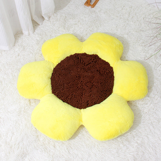 Nido Redondo Floral para Gatos - Cama Térmica Acogedora Todo Clima - Image 5