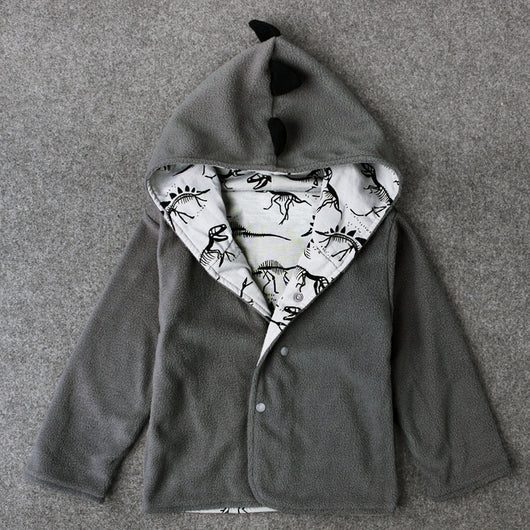 Chamarra Hoodie Dinosaurio para Niños - Manga Larga