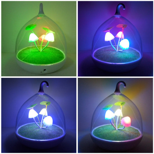Lámpara de Mesa Táctil Hongo Infantil - Luz Cálida Decorativa - Image 2