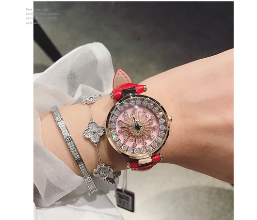 Reloj de Cuarzo para Mujer con Correa de Cuero - Elegancia y Estilo - Image 10