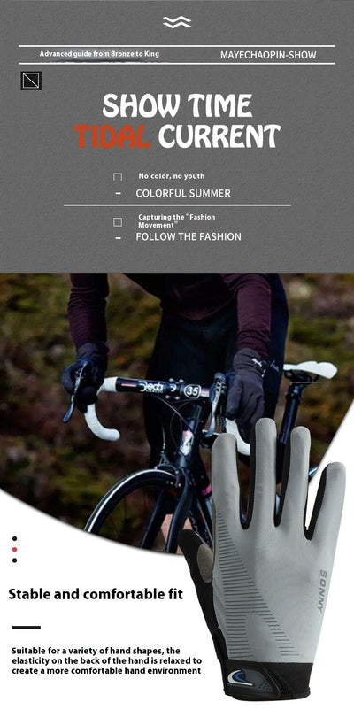 Guantes Ciclismo con Protección Solar y Absorción de Impactos - Image 17