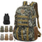 Mochila de montaña táctica con camuflaje para expediciones
