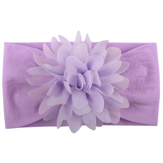 Diadema Floral de Gasa para Bebé - Accesorio Princesa Elegante - Image 20