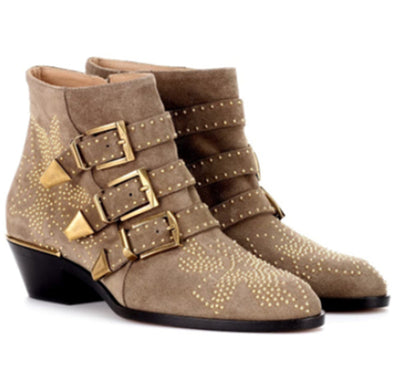 Botas Cortas Tachonadas para Tallas Grandes - Image 5