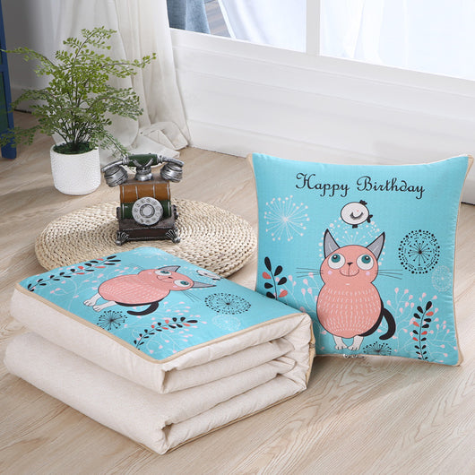 Almohada Multifuncional de Algodón y Lino 40x40 cm - Image 34