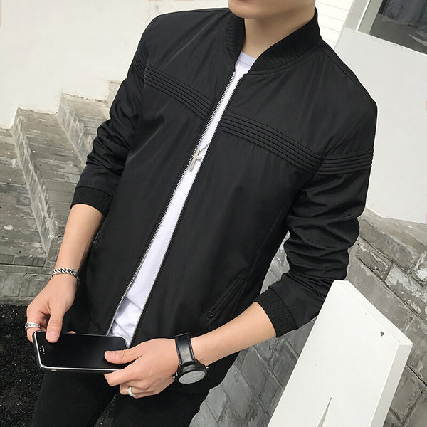 Chaqueta Casual de Punto Acanalado para Hombre - Image 15