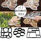 Molde Hexagonal Ultraligero para Pavimento de Jardín DIY