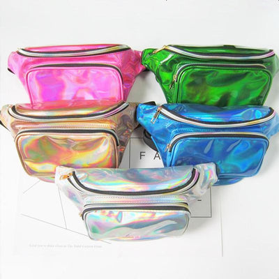 Bolsos de Cintura Brillantes - Cinco Colores - Image 2