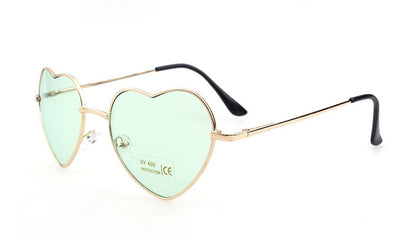 Gafas de Sol Corazón Durazno - Estilo Retro Dulce - Image 22