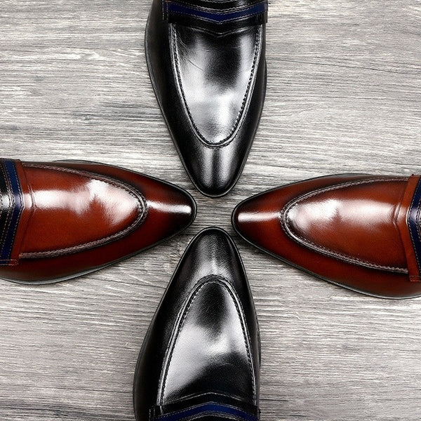 Zapatos de Cuero para Hombre Mocasines Elegantes