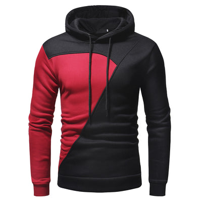 Sudadera con Capucha de Bloques de Color - Image 24