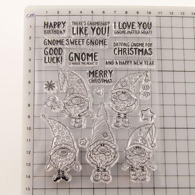 Set de Sellos Navideños Santa y Troqueles de Metal para Scrapbooking DIY - Image 7