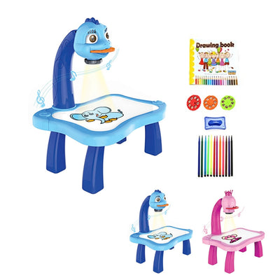 Mesa Proyectora Inteligente para Dibujar y Pintar Infantil