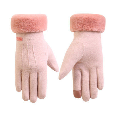 Guantes de Cachemira para Mujer - Dedos Completos Otoño Invierno - Image 12