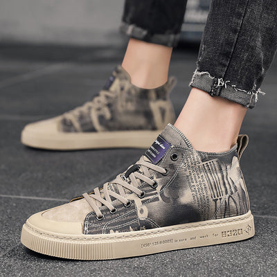 Zapatillas Altas de Lona Versátiles