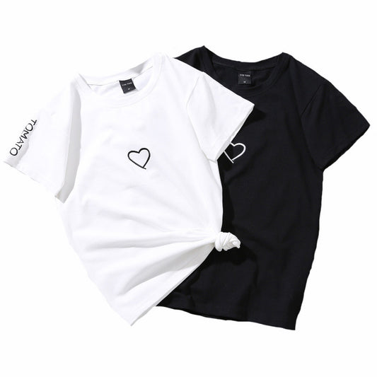 Playera Estilo Hong Kong para Mujer con Estampado Love - Image 2