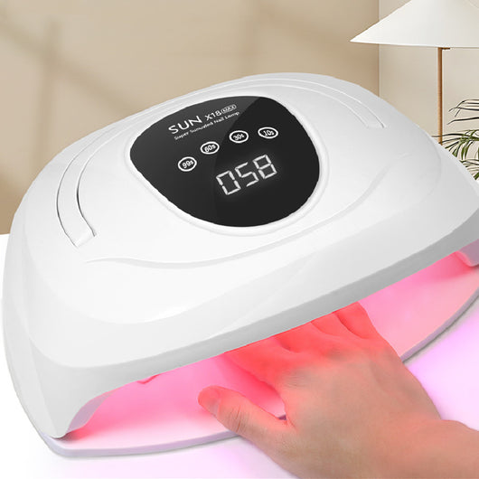Lámpara de Luz Roja Profesional 320W con Doble Mano X18Max para Uñas