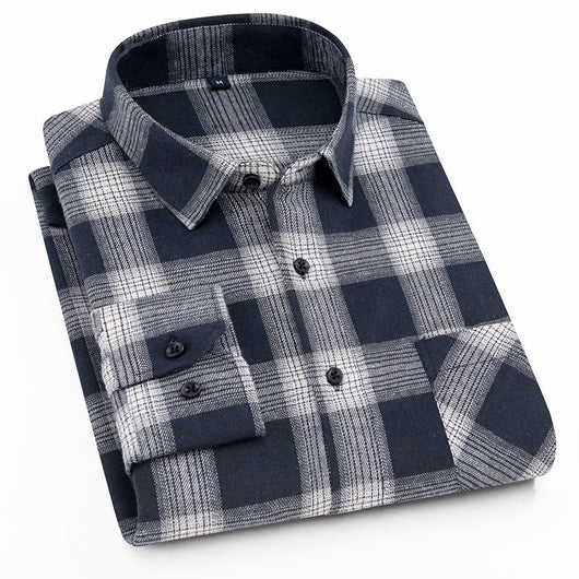 Camisa de Franela Casual para Hombre - Image 7