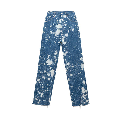 Jeans Rectos Estampado Tie Dye para Mujer - Image 15