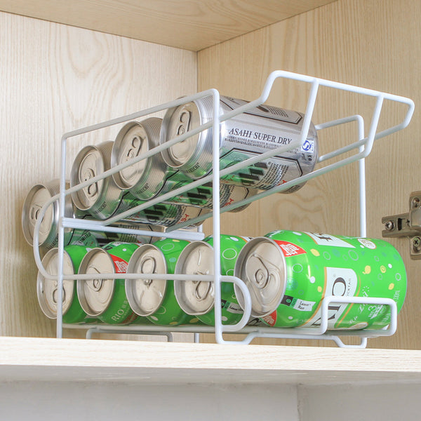 Organizador de Latas de Doble Nivel para Cocina y Despensa