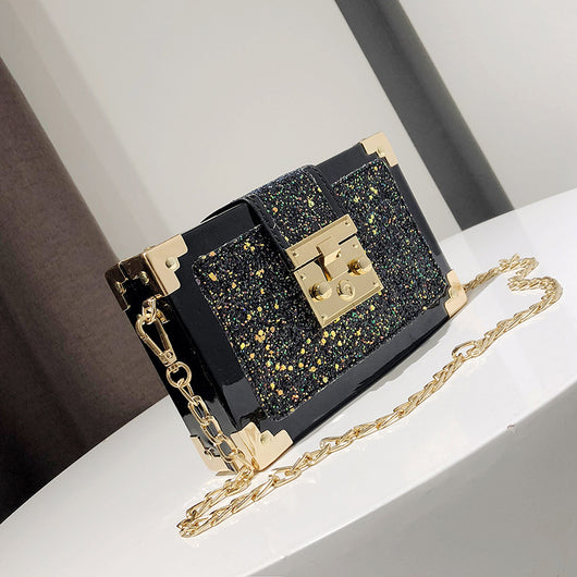 Bolso Bandolera Lentejuelas Brillante Versátil Un Hombro - Image 25