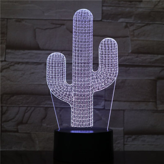 Lámpara Nocturna LED Cactus - Image 5