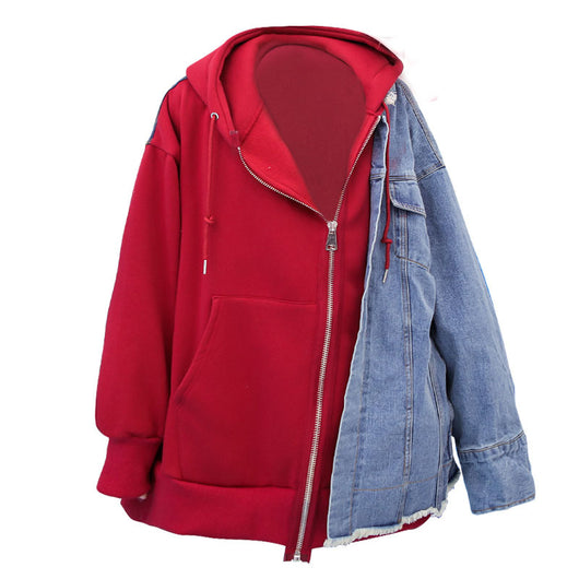 Chaqueta Denim con Contraste - Image 6