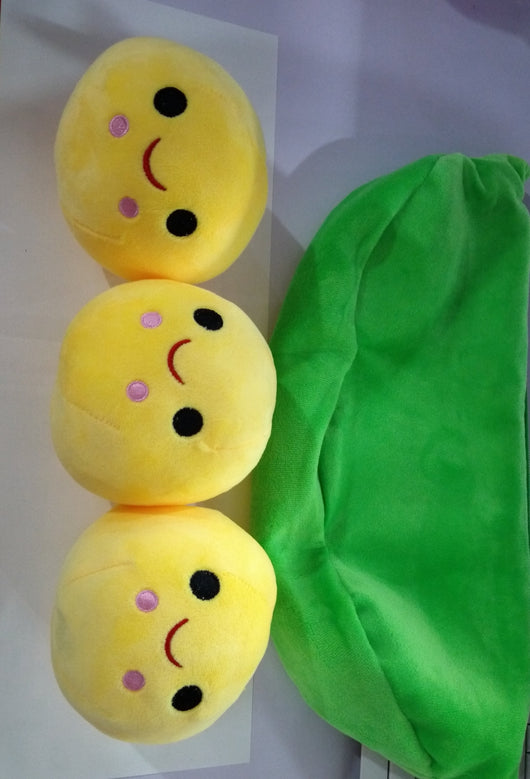 Almohada Peluche Vaina de Guisantes Grande - Juguete Suave Creativo para Niñas - Image 6
