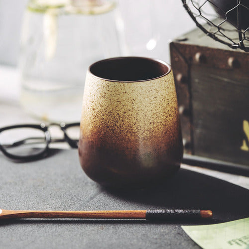 Taza de Café Retro Estilo Japonés para la Oficina - Image 7