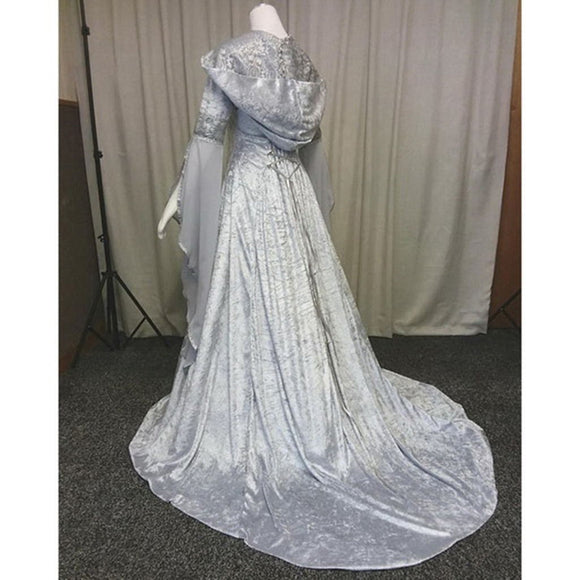 Vestido de Novia Medieval Retro