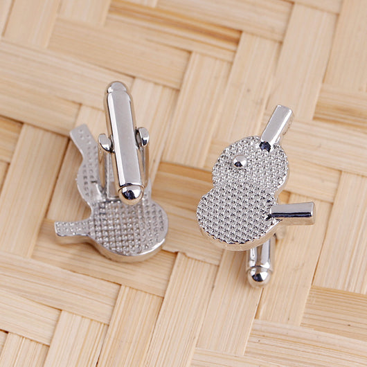 Gemelos Personalizados para Hombre con Diseño de Raqueta - Image 3