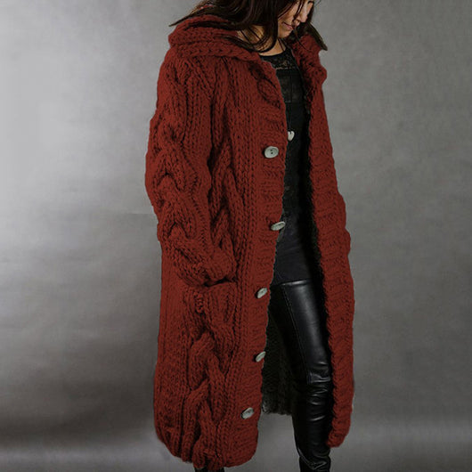 Cardigan Talla Grande para Mujer con Estilo Europeo y Americano - Image 6