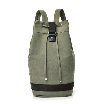 Mochila Viajera Tipo Tambor con Compartimento para Laptop - Image 14