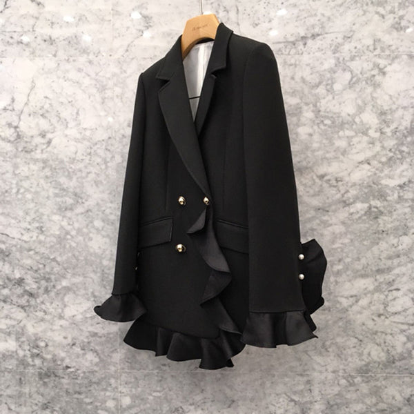 Blazer Ejecutivo con Volantes